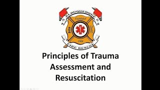 Trauma Resuscitation Training with Dr. Pruett