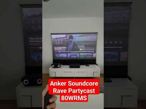 Anker Soundcore Rave Partycast Theater Setup #how to #music #tv #cinema #speaker #tips #review #anker