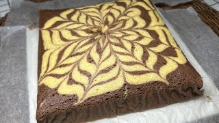 巧克力拉花蒸蛋糕食谱 | Chocolate Latte Steamed Cake Recipe