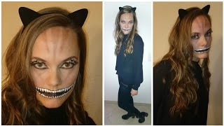 GRWM: Halloween Cheshire Cat I Catwoman I Grinsekatze