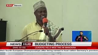 Budget committee holds public participation