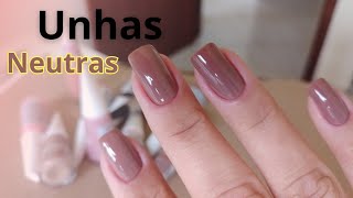 10 Ideias de UNHAS NEUTRAS Para se Inspirar