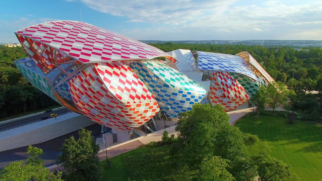 Daniel Buren Reimagines Frank Gehry's Fondation Louis Vuitton | Ahoy Comics