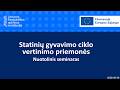 2026 05 28 Statinių gyvavimo ciklo vertinimo priemonės (1)