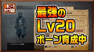 【ドラゴンズドグマダークアリズン】新人覚者向けに最強のLv20ポーンを作ろうと思うんだ