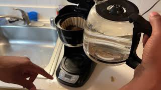 Black And Decker Coffee Maker - How to Make Coffee ASMR