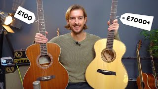 £7000+ acoustic guitar VS £100 beginner acoustic