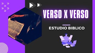 Verso x verso -  Génesis 1:20  - 1ra Parte