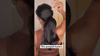 Simple, Easy, and Fun Ponytail hairstyle for all hair types😍