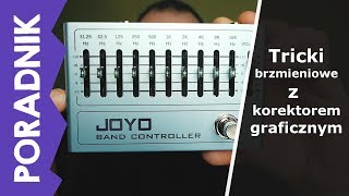 JOYO R-12 Band Controller EQ - Jak używać EQ - Popraw brzmienie przesteru!