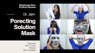 [Review] Dr. Jart Porecting Solution Mask 好多泡沫的面膜 | How to Use