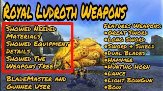 |[MHP3rd]| Royal Ludroth Weapons