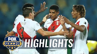 Peru beats Colombia, 2-1, thanks to Colombia's second half own goal | 2021 Copa America Highlights