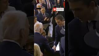 Barron Trump Shakes Hands With Biden And Harris At The Inauguration