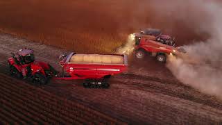 North Dakota 2018 Harvest - Soybeans - Corn (Drone Video)