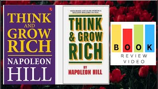 THINK AND GROW RICH Book Review Video #napoleonhill