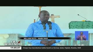 Ruto asema ametumwa na mungu kuwaokoa Wakenya