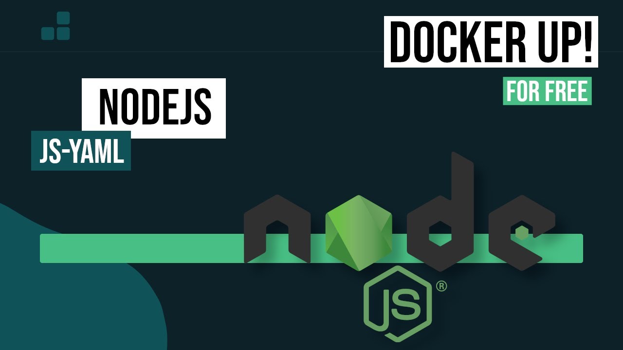 Dockerizing Nodejs "JS-YAML" App For FREE! - YouTube