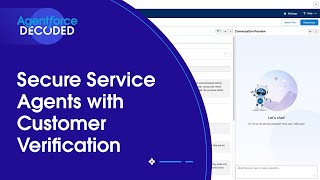 Secure Service Agents with Customer Verification | Agentforce Decoded