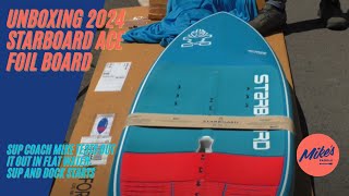 Unboxing and Trying the Starboard ACE foil board