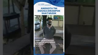 Viral Video Anggota TNI Diikat di Pinggir Jalan dengan Wajah Dilakban, Disebut Dirampok saat Mudik