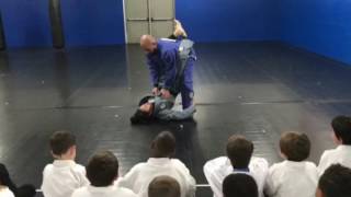 BJJ Back Sweep