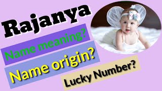 Rajanya Name Meaning in English | Rajanya Naam Ka Matlab | Rajanya naam ka arth