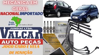 023455 Jogo Cabo e Vela de Ignição Chery Face 1.3 16v 2010 a 2015