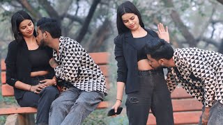 Kamar Par Pappi Karlu 💋 Real Kissing Prank | Anubhav raj