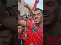 Moroccan fans at the FIFA World Cup