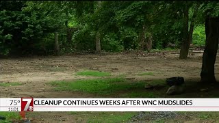 Cleanup continues in WNC weeks after deadly storms