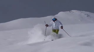 Powder skiing with Harald Harb, in 2 days, with videos, books and instruction.