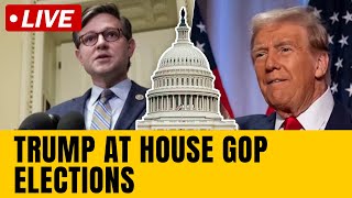 Trump Cabinet LIVE | House Republicans Meet With Triumphant Trump And Elect Leadership Team | N18G