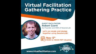 Virtual Facilitation Practice November 2020. Guest Facilitator: Robert Cserti, from SessionLab