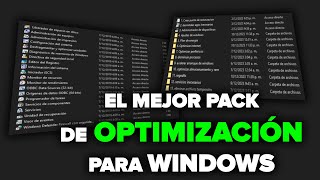 ¡EL MEJOR PACK de OPTIMIZACIÓN para WINDOWS 10/11! ( EXPLICADO A DETALLE ) *FUNCIONANDO 2025* 📈🔥