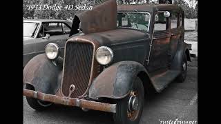 1933 Dodge 4D Sedan - original, vintage sedan