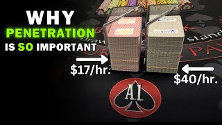 How Important is PENETRATION in Blackjack?