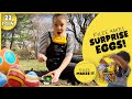 Kylee Makes Surprise Eggs | Go on an Easter Egg Hunt and Make Easy DIY Surprise Eggs! Easy Clay Eggs