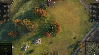 World of Tanks -  arty PERFECT blind kill