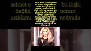 HADİSE’DEN AŞK AÇIKLAMASI: \