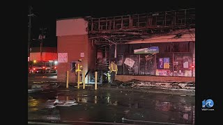 Norfolk Fire-Rescue responds to fire at Angel Food Mart on Tidewater Dr.