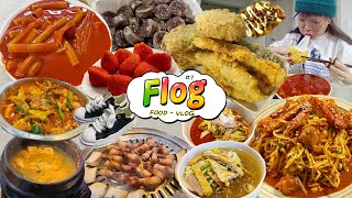 [Food vlog] There are many yummy things in Korea! The video got way too long cuz I ate too much lol 