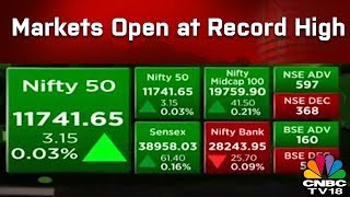 Opening Bell - 29th Aug 2018 | Markets Open at Record High | CNBC TV18