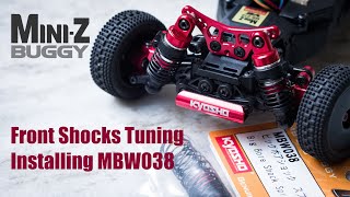 Kyosho Mini-Z Buggy Brushless MB-010VE: Tuning for Better Jumps