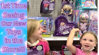 Seeing Our Toys in Stores for the First Time!!!