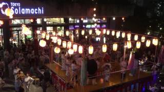 【東京ソラマチ】言ちゃん音頭 墨田区民 納涼民踊大会 2017 スカイツリー 盆踊り