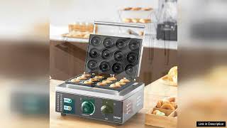 VEVOR Electric Donut Maker 1550W Commercial Doughnut Machine with Non-stick Surface 12 Review