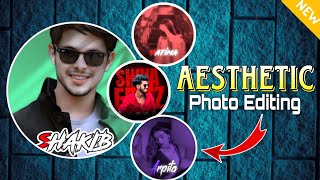 New Aesthetic Name Profile Photo Editing Just One Click | Instagram Dp Editing Tutorial Bangla