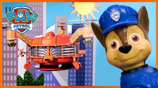 Chase City Cruiser PAW Patrol Rescues! 🚨 - PAW Patrol Compilation - Toy Pretend Play for Kids