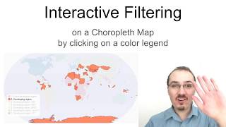 Interactive Filtering on a Choropleth Map